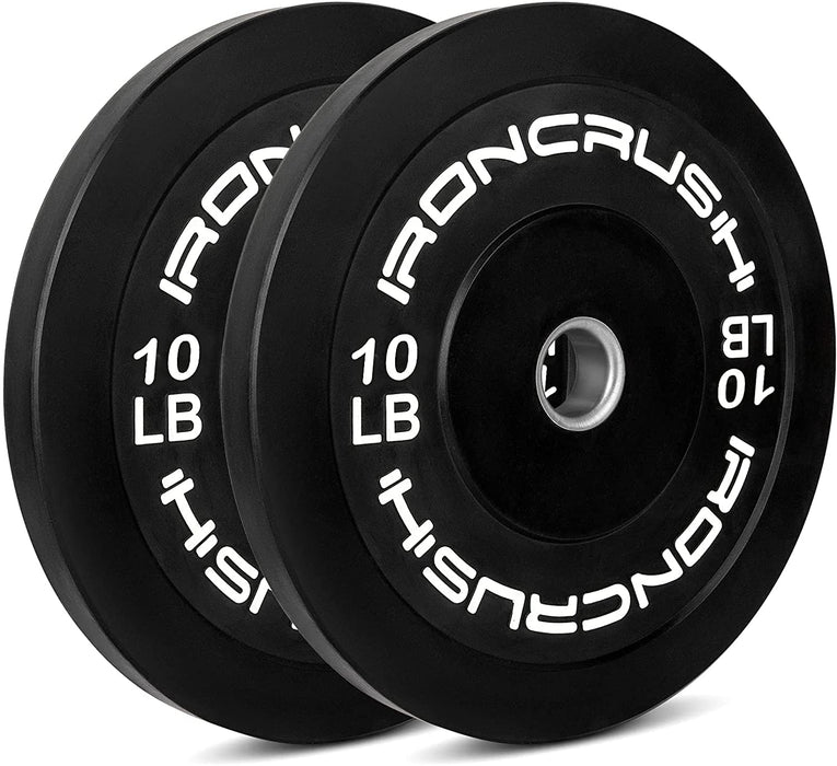 Olympic Bumper Weight plates - Virgin Rubber - Sold in Pairs