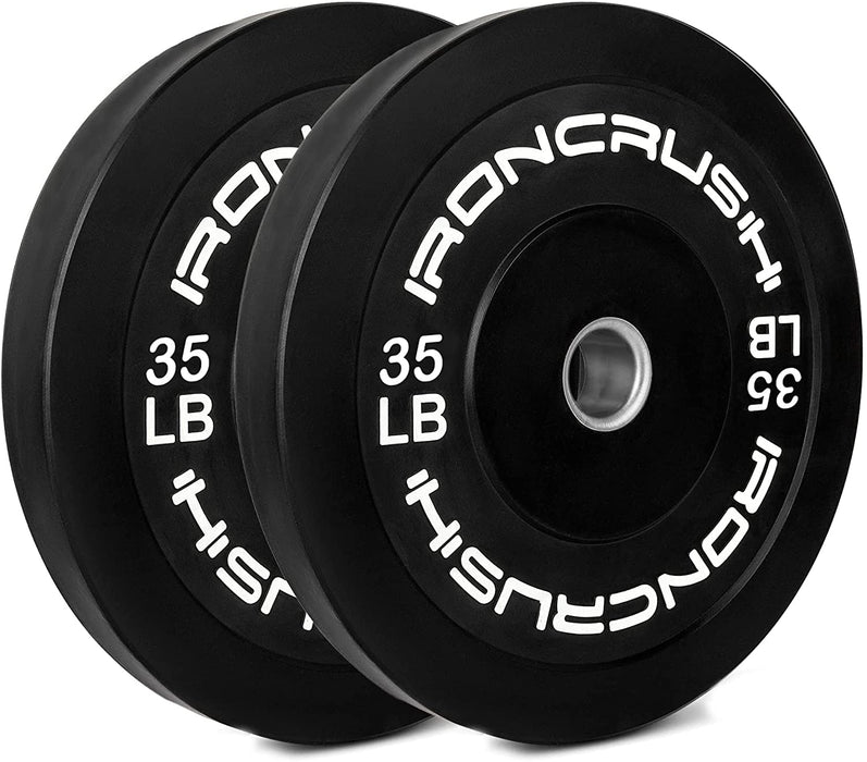Olympic Bumper Weight plates - Virgin Rubber - Sold in Pairs