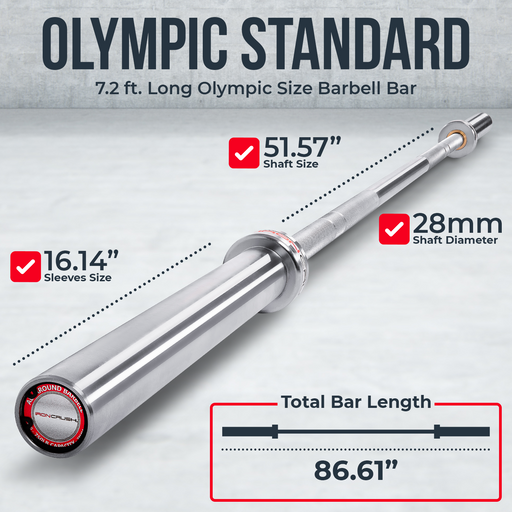 Olympic Barbell Bar 7 feet Weight Bar